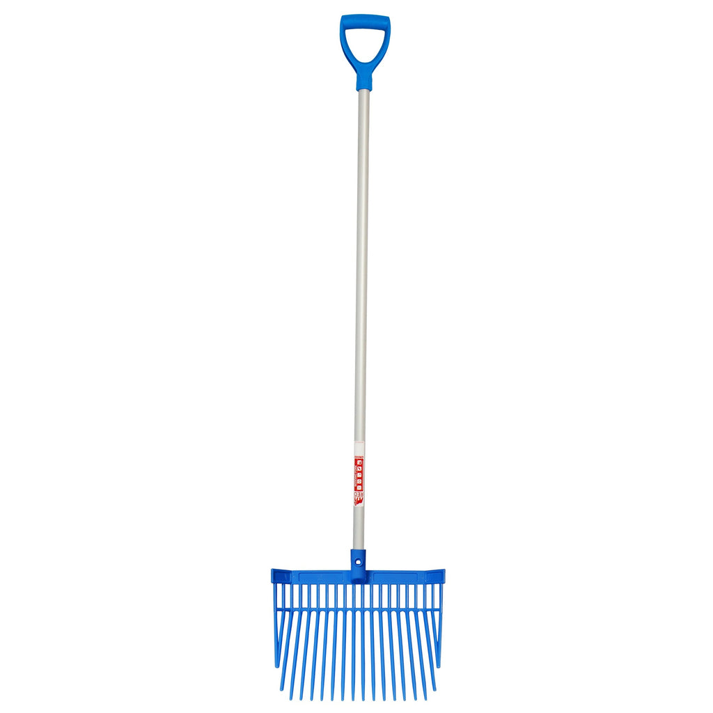Red Gorilla PC Bedding Fork with D-Handle - Blue