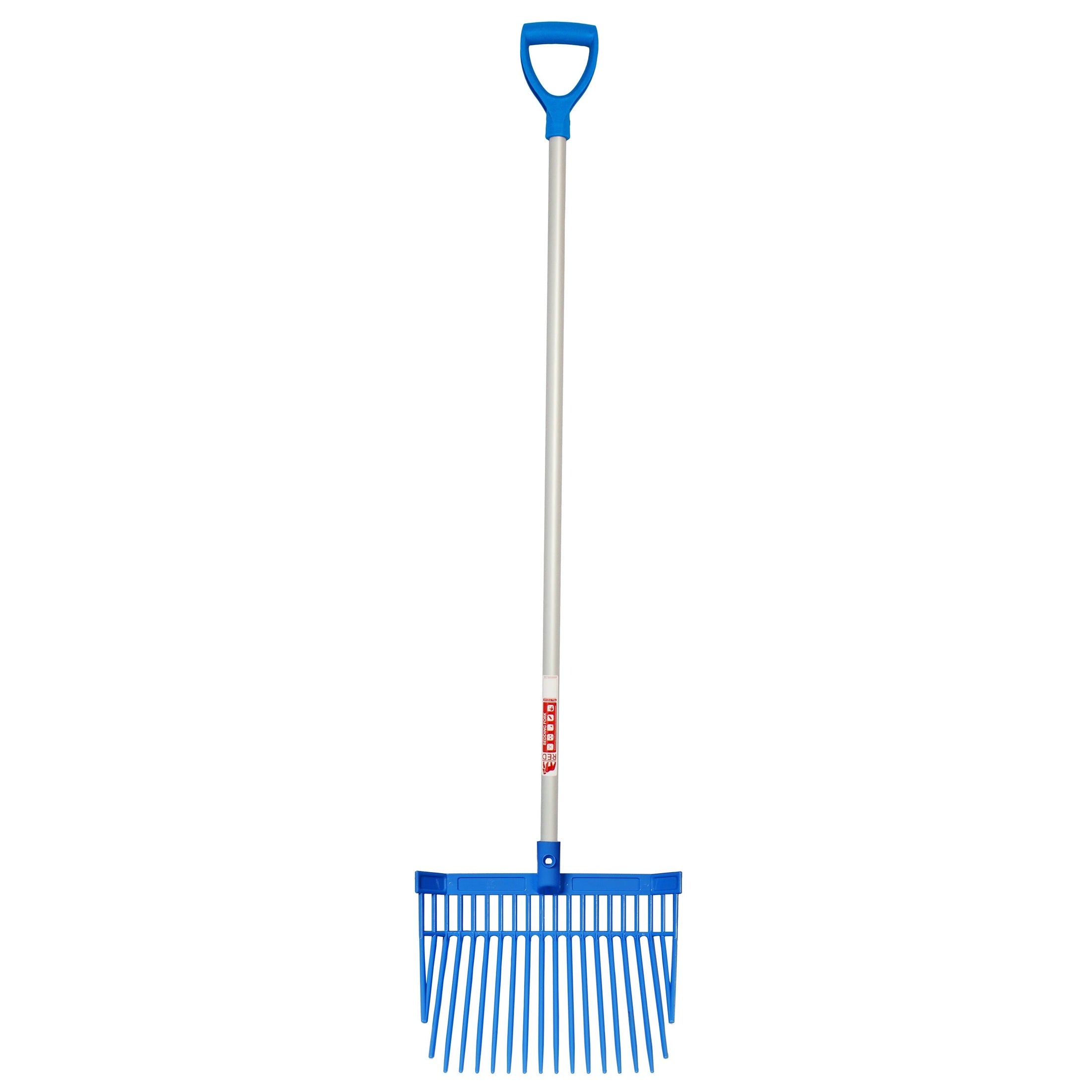 Red Gorilla PC Bedding Fork with D-Handle - Blue