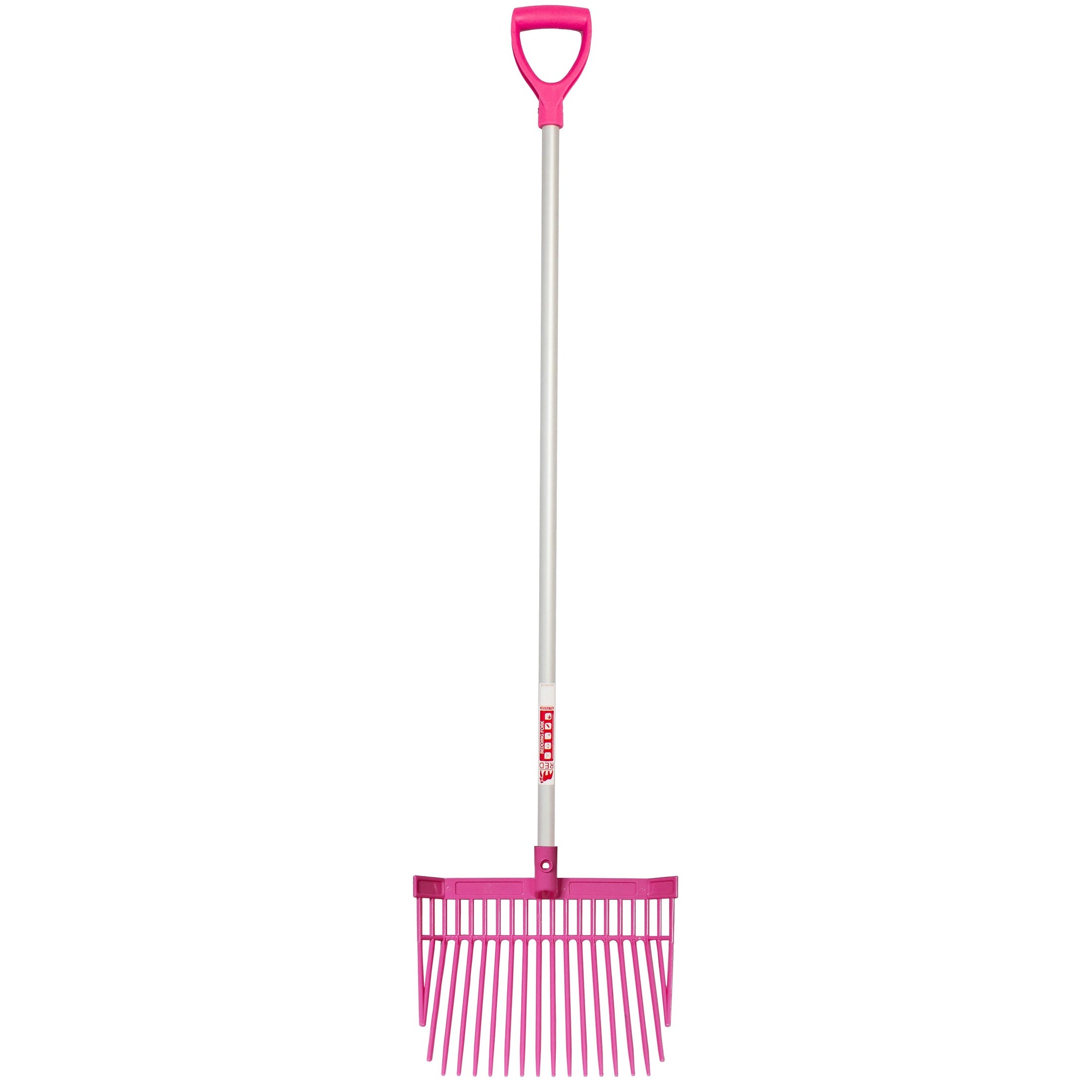 Red Gorilla PC Bedding Fork with D-Handle - Pink