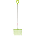 Red Gorilla PC Bedding Fork with D-Handle - Pistachio