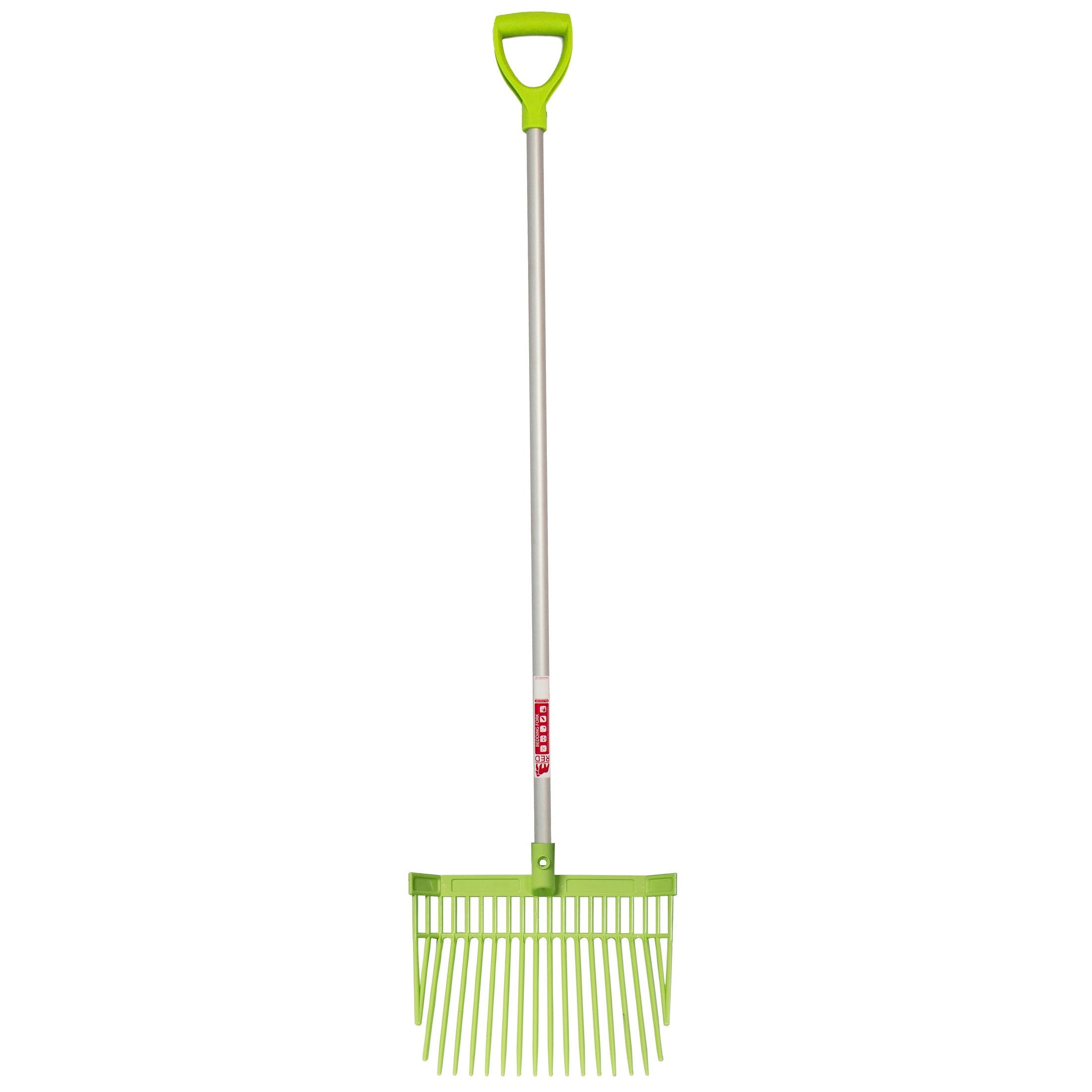 Red Gorilla PC Bedding Fork with D-Handle - Pistachio