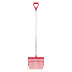 PC Bedding Fork D-Handle - Red (D Handle)