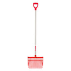 Red Gorilla PC Bedding Fork with D-Handle - Red