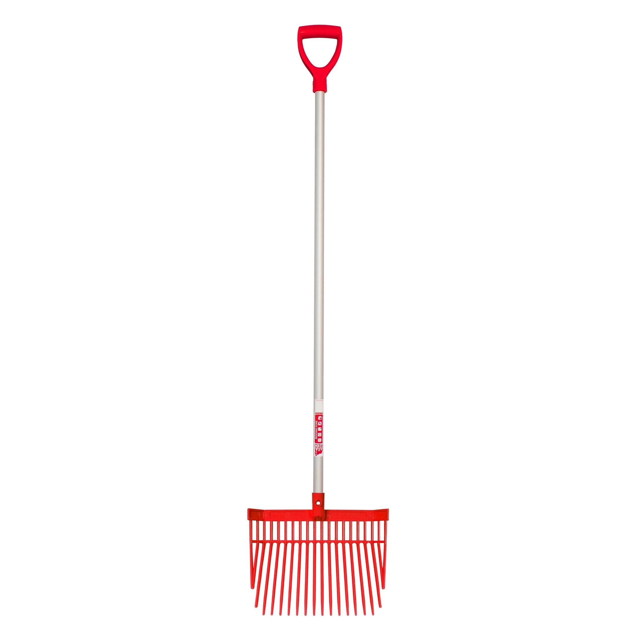 Red Gorilla PC Bedding Fork with D-Handle - Red