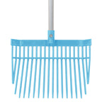 Red Gorilla PC Bedding Fork with D-Handle - Sky Blue