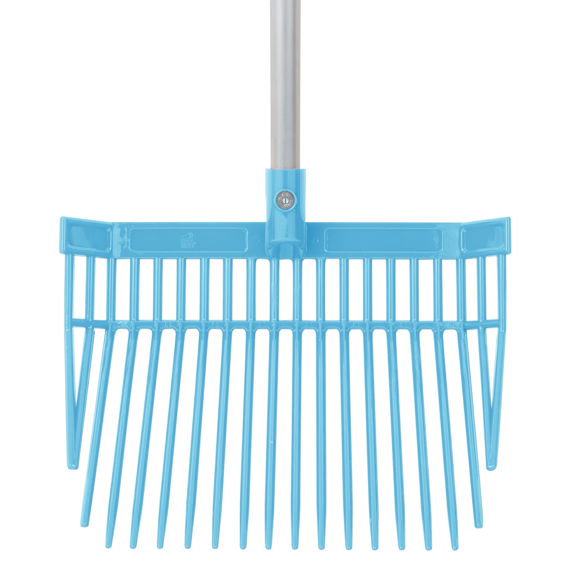 Red Gorilla PC Bedding Fork with D-Handle - Sky Blue