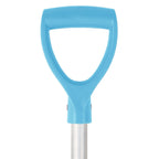 Red Gorilla PC Bedding Fork with D-Handle - Sky Blue