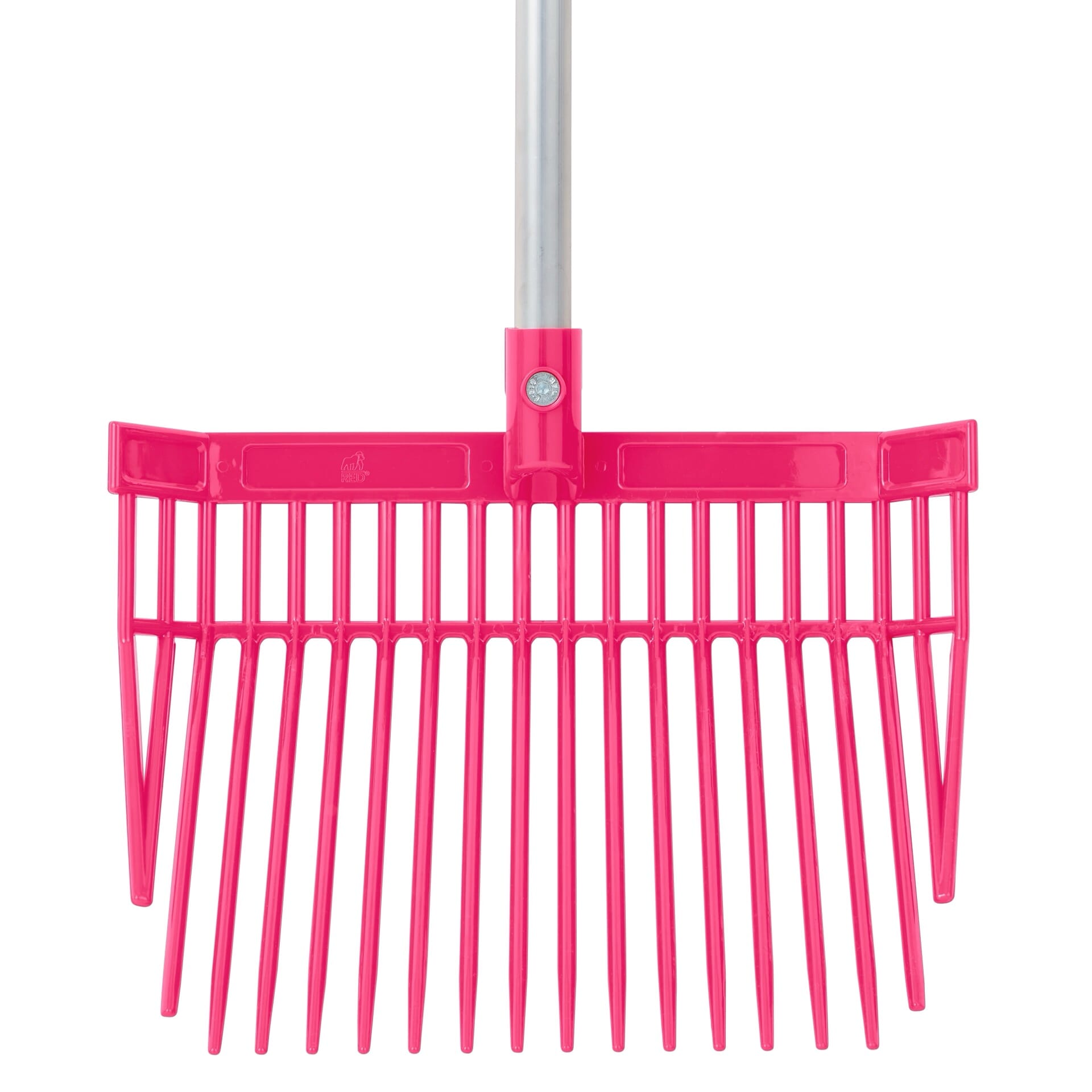 Red Gorilla PC Bedding Fork Straight Handle - Pink