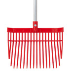 Red Gorilla PC Bedding Fork Straight Handle - Red