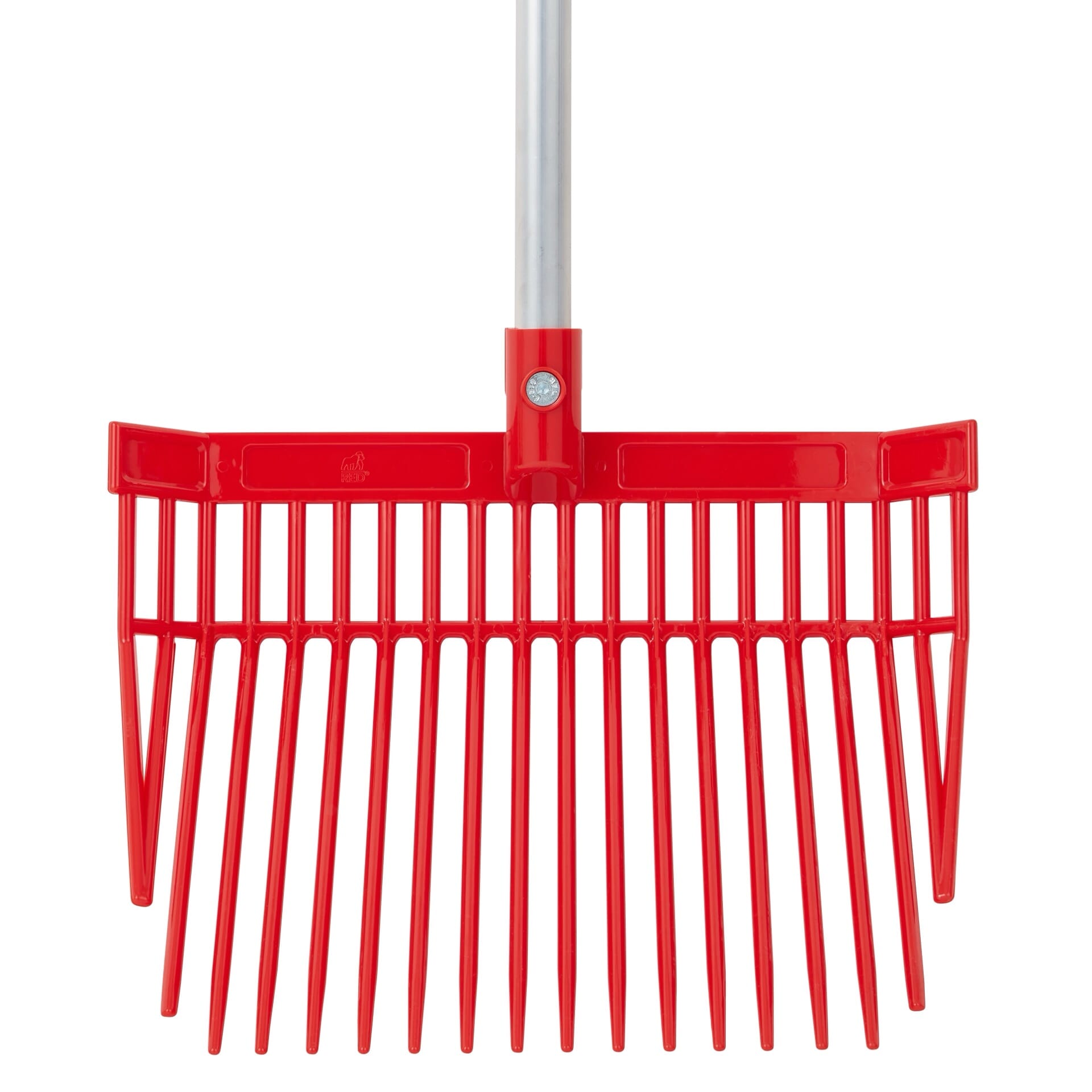 Red Gorilla PC Bedding Fork Straight Handle - Red