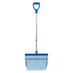 PC Bedding Fork Short D-Handle - Blue (Short Handle)