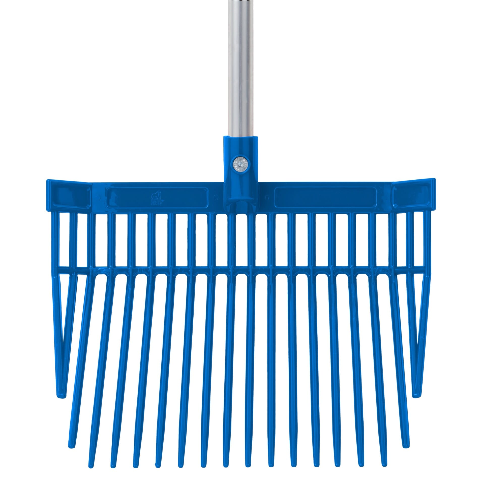 Red Gorilla PC Bedding Fork Short D-Handle - Blue