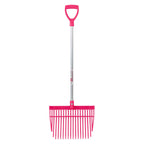 PC Bedding Fork Short D-Handle - Pink (Short Handle)
