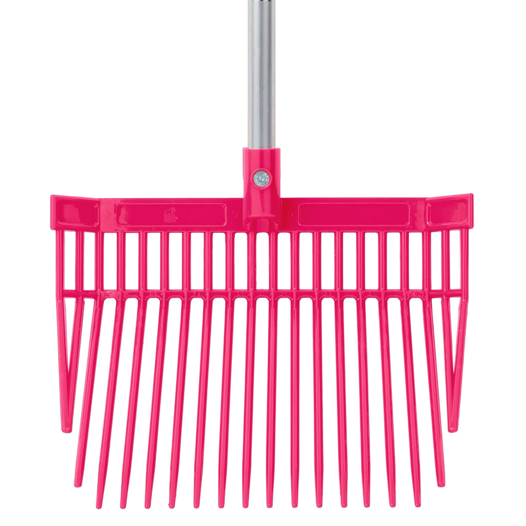 Red Gorilla PC Bedding Fork Short D-Handle - Pink