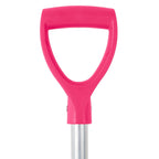Red Gorilla PC Bedding Fork Short D-Handle - Pink