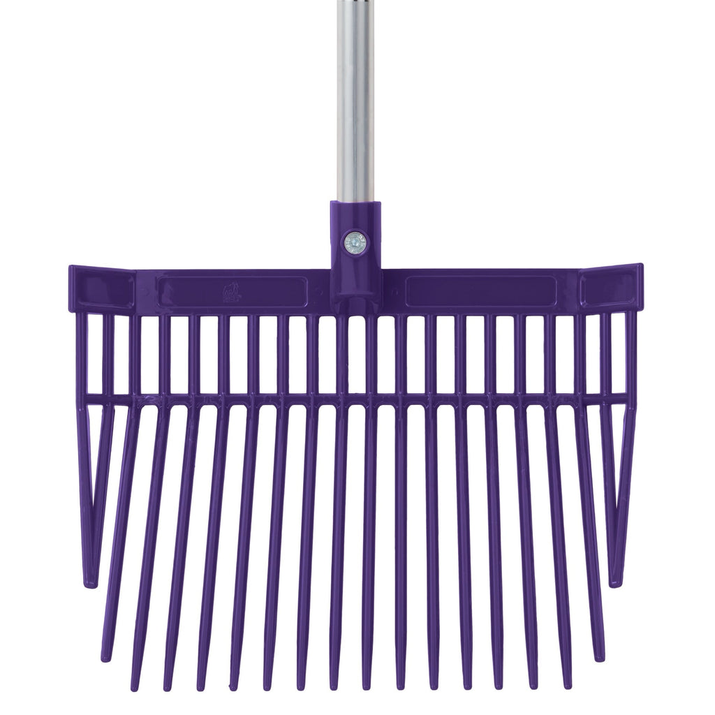 Red Gorilla PC Bedding Fork Short D-Handle - Purple