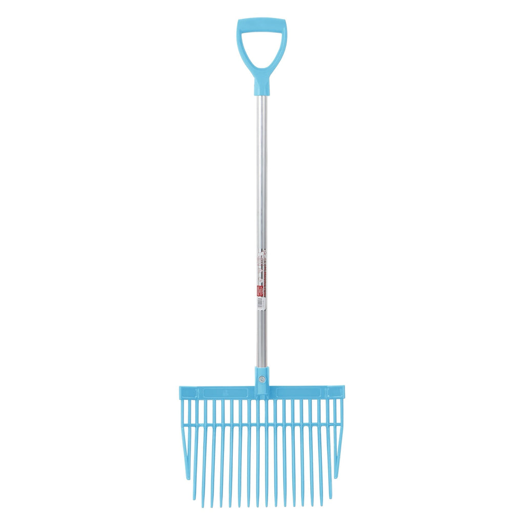 PC Bedding Fork Short D-Handle - Sky Blue (Short Handle)