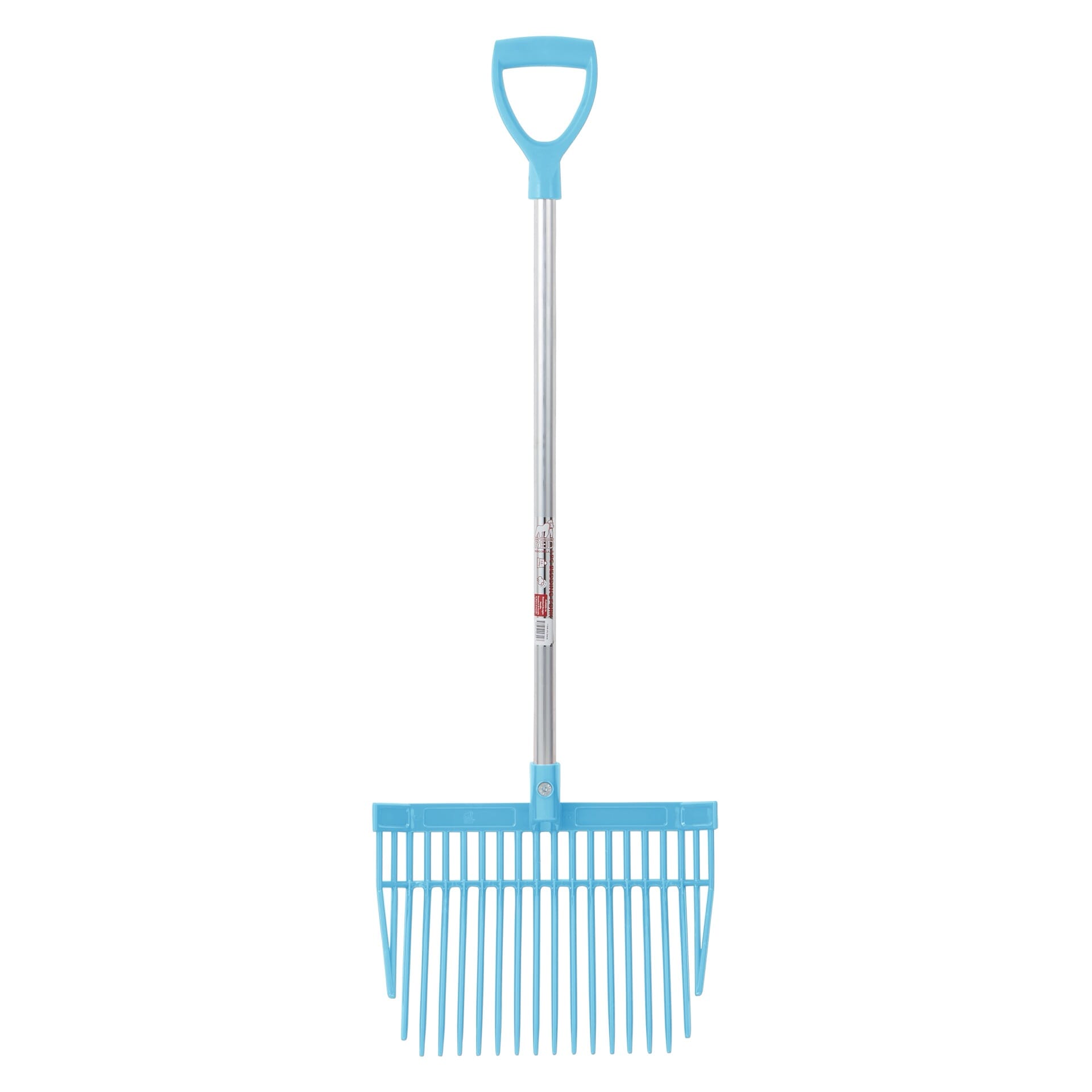 PC Bedding Fork Short D-Handle - Sky Blue (Short Handle)