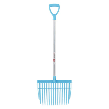 PC Bedding Fork Short D-Handle - Sky Blue (Short Handle)