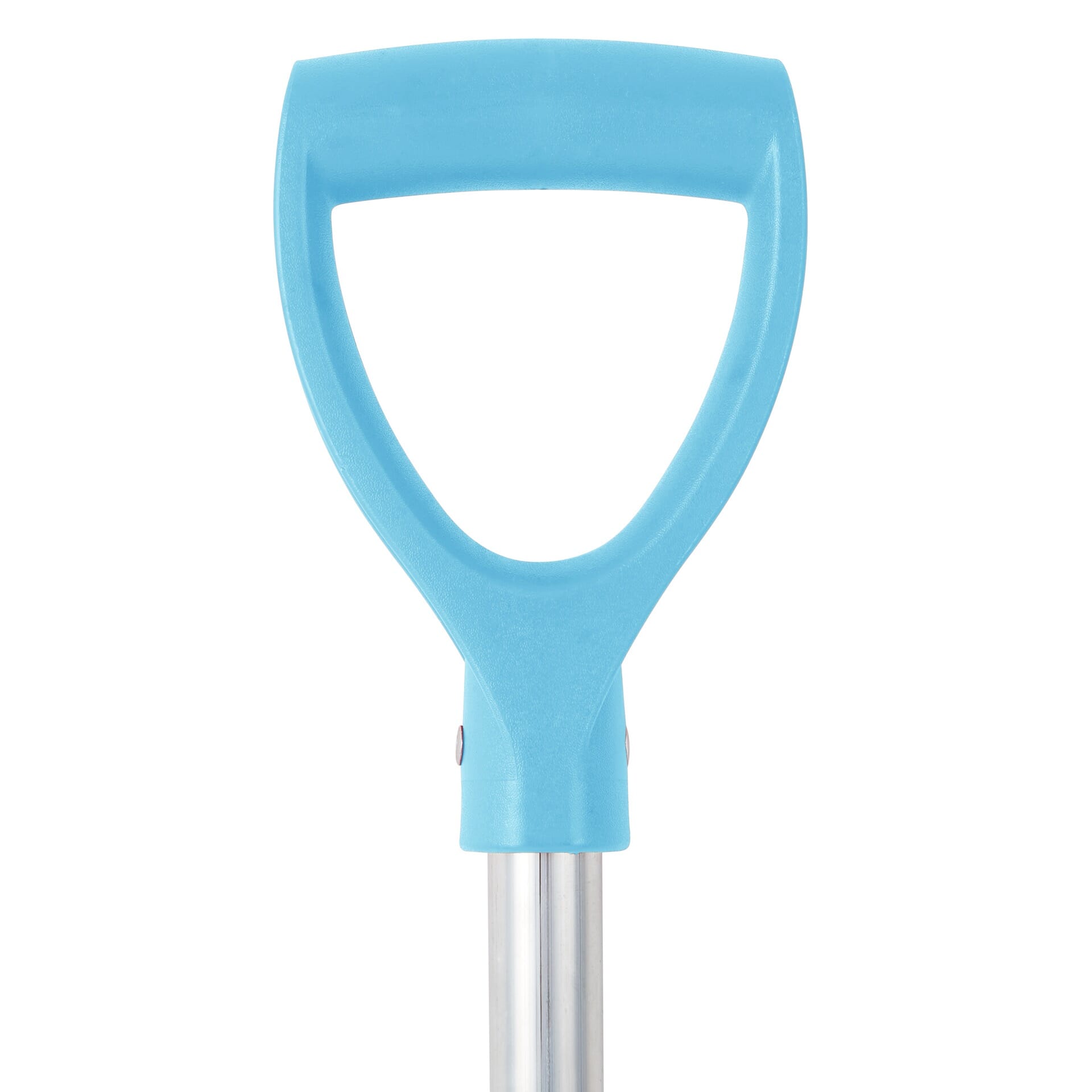 Red Gorilla PC Bedding Fork Short D-Handle - Sky Blue