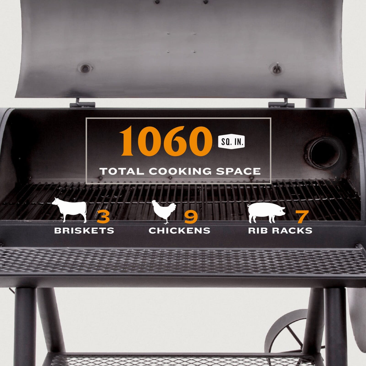 Oklahoma Joe's Longhorn Offset Smoker