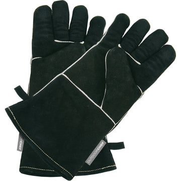 OutdoorChef Leather BBQ Gloves - Heat Protection