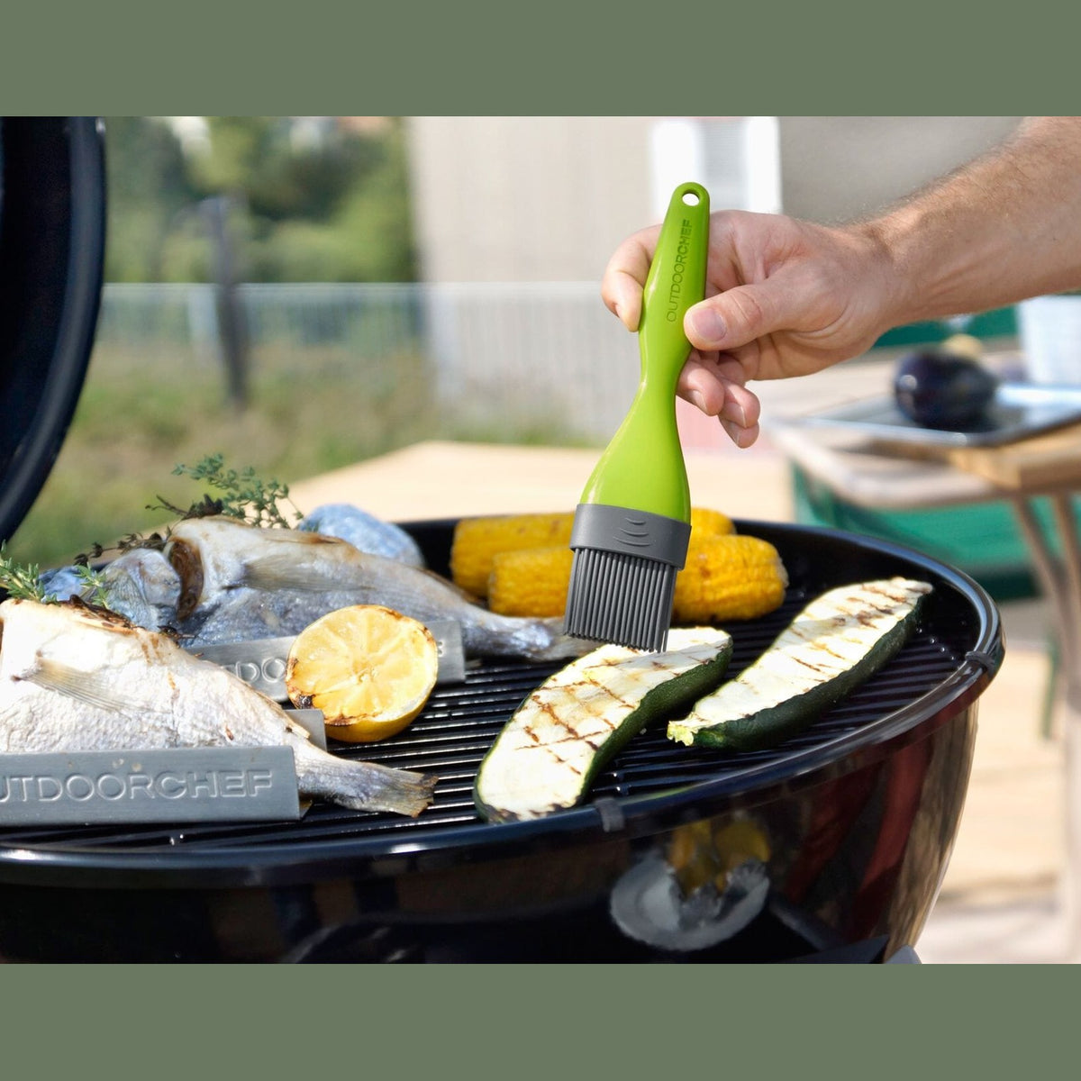 OutdoorChef Silicone Brush - BBQ Basting Brush