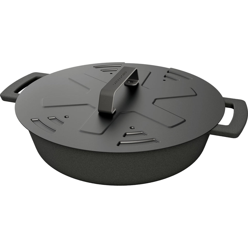 OutdoorChef Carbon Steel Lid 4-in-1 - Multi-Use Cooking Accessory
