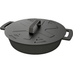 OutdoorChef Carbon Steel Lid 4-in-1 - Multi-Use Cooking Accessory