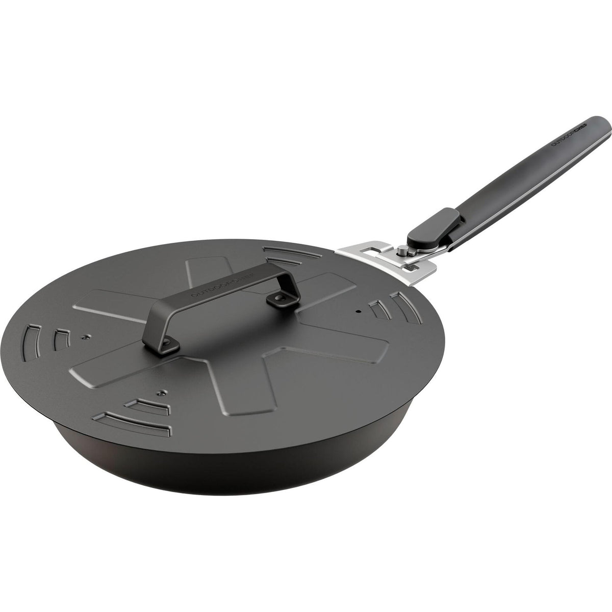 OutdoorChef Carbon Steel Lid 4-in-1 - Multi-Use Cooking Accessory