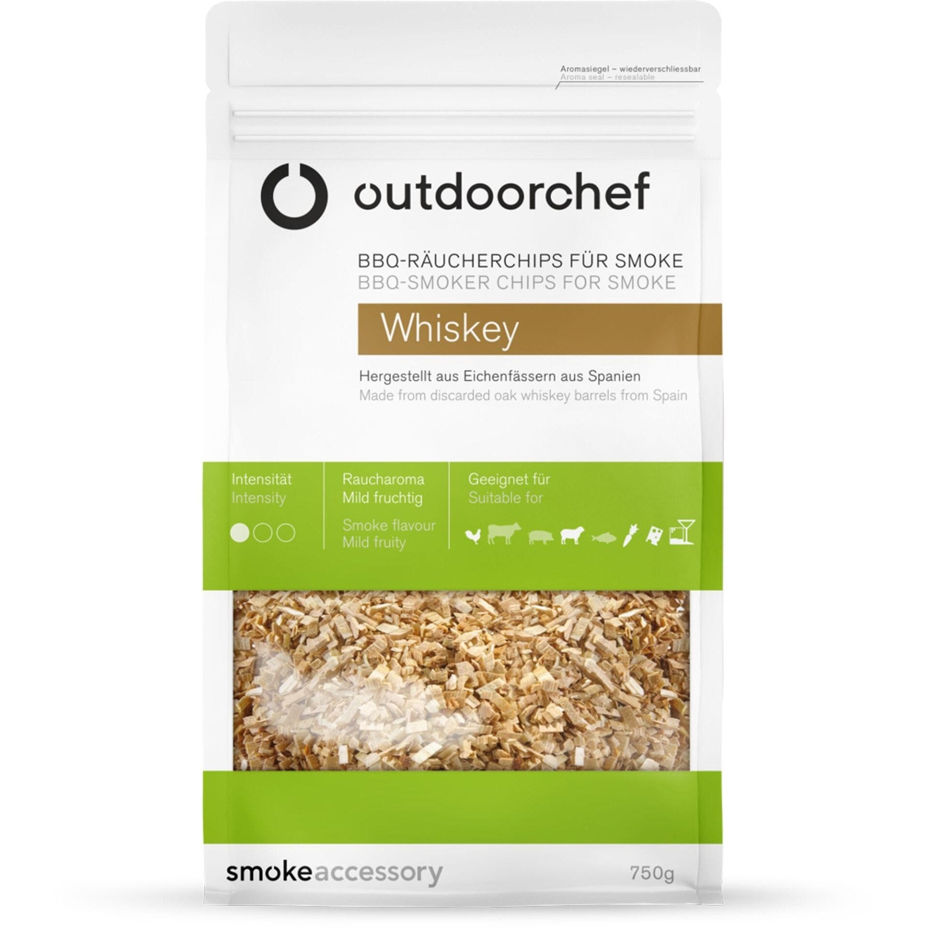 OutdoorChef - SMOKING CHIPS WHISKEY FOR SMOKE