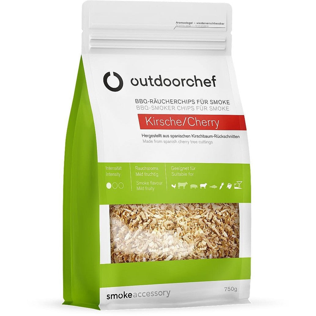 رقائق التدخين من OutdoorChef بنكهة الكرز - ملحق للتدخين