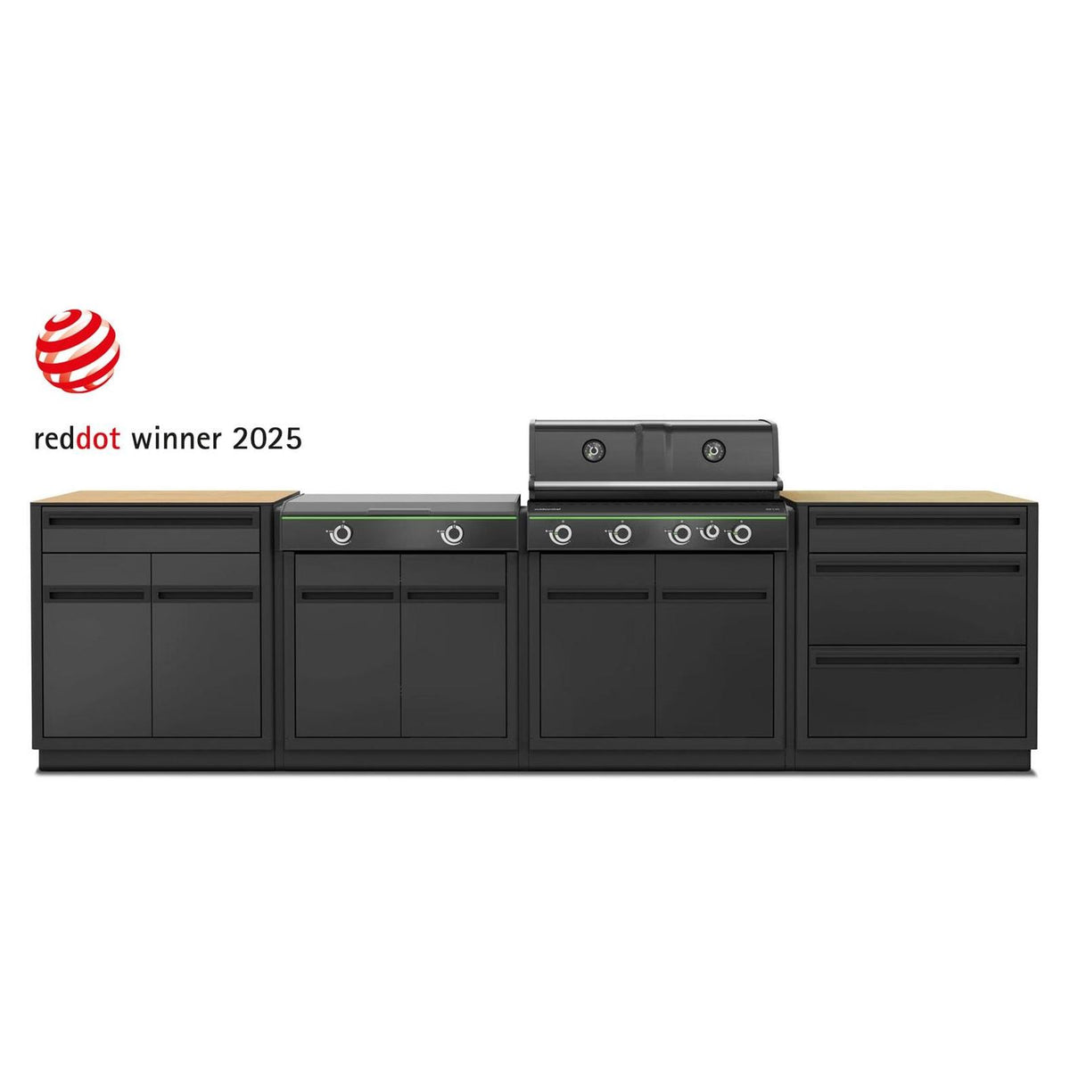 OutdoorChef Outdoor Kitchen Heat X-415 - HPL Worktop