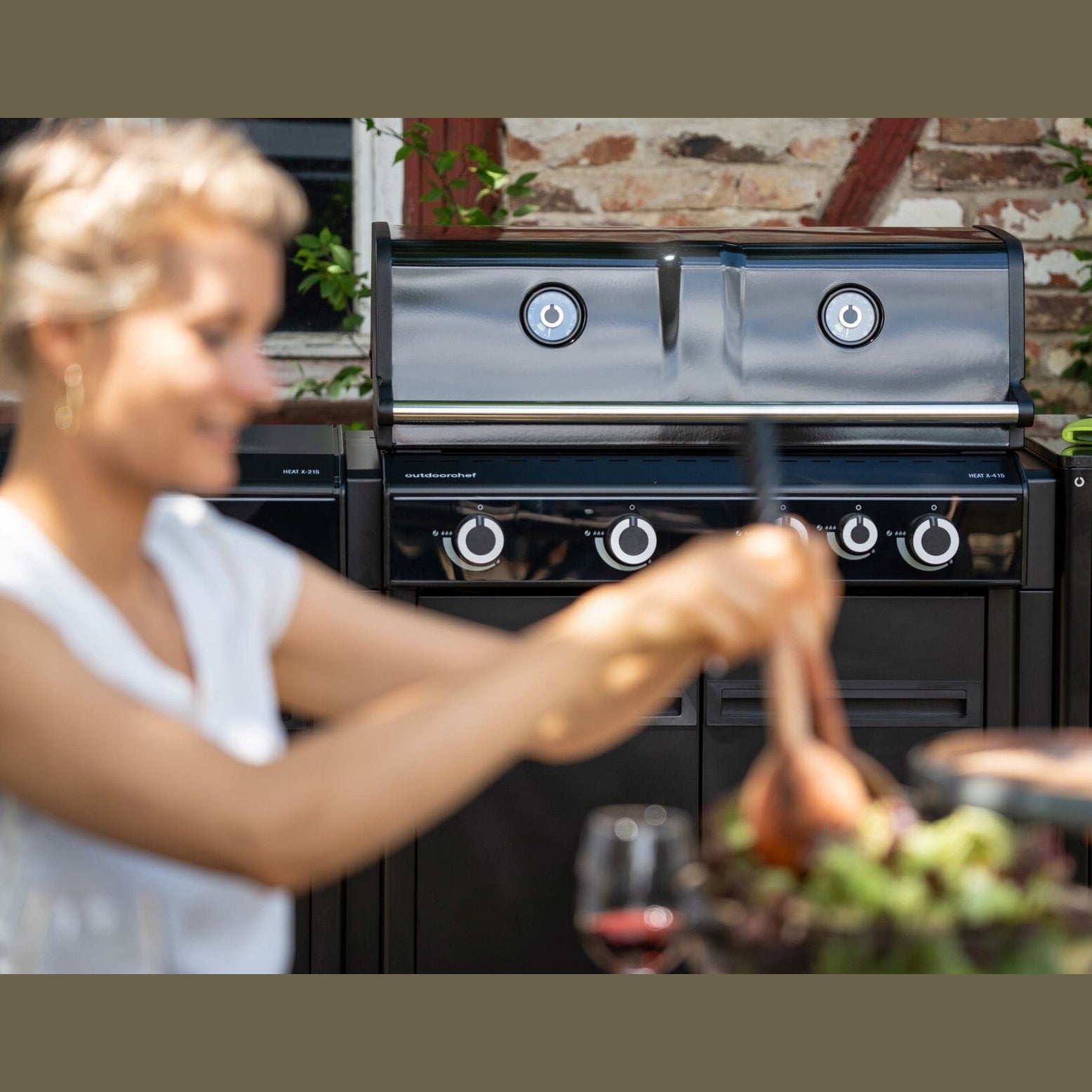 OutdoorChef - OUTDOOR KITCHEN HEAT X-415 30MB GRANITE