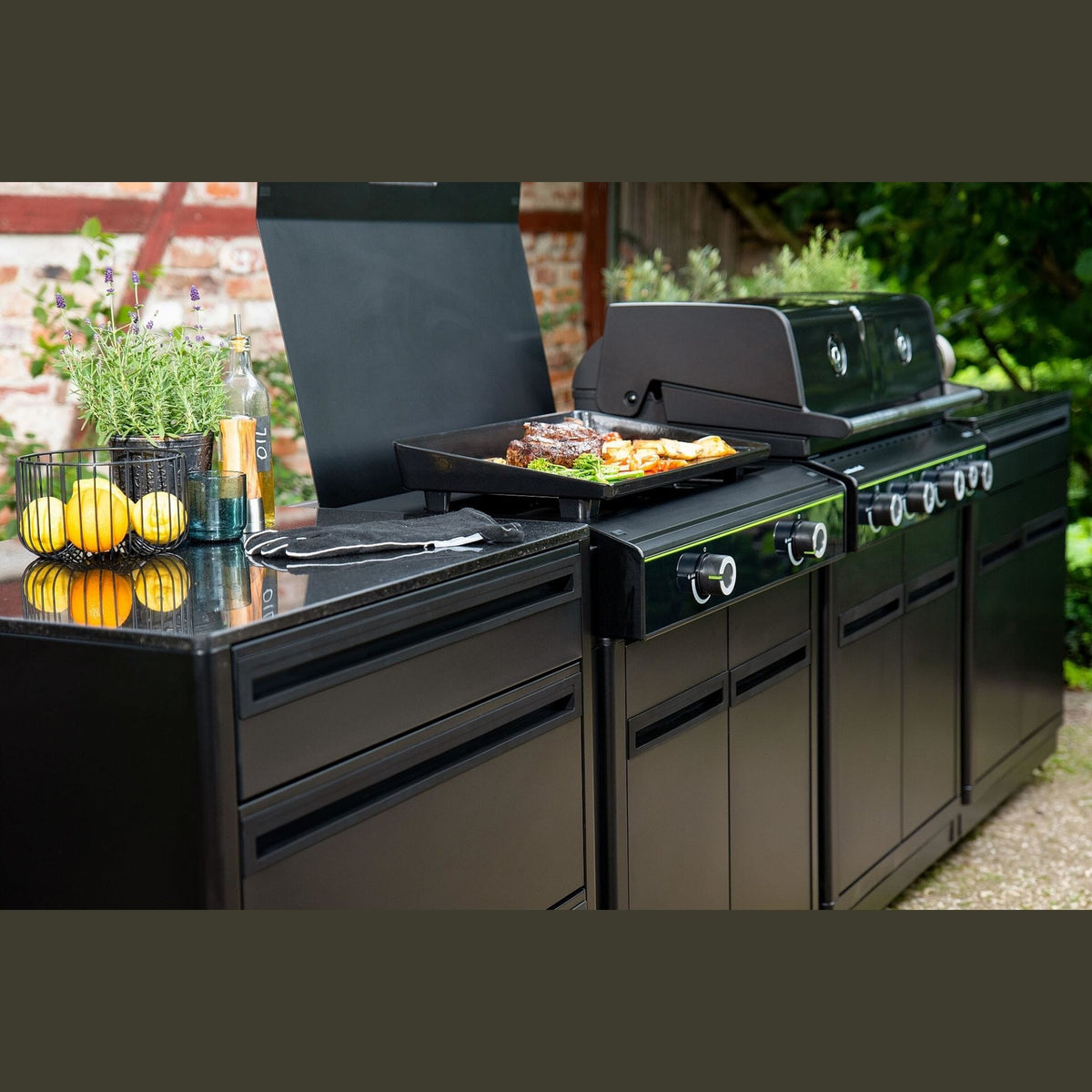 OutdoorChef Outdoor Kitchen Heat X-515 - Stainless Steel Worktop