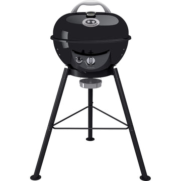 OutdoorChef Chelsea 420 G Gas Kettle Grill - Black 30mbar