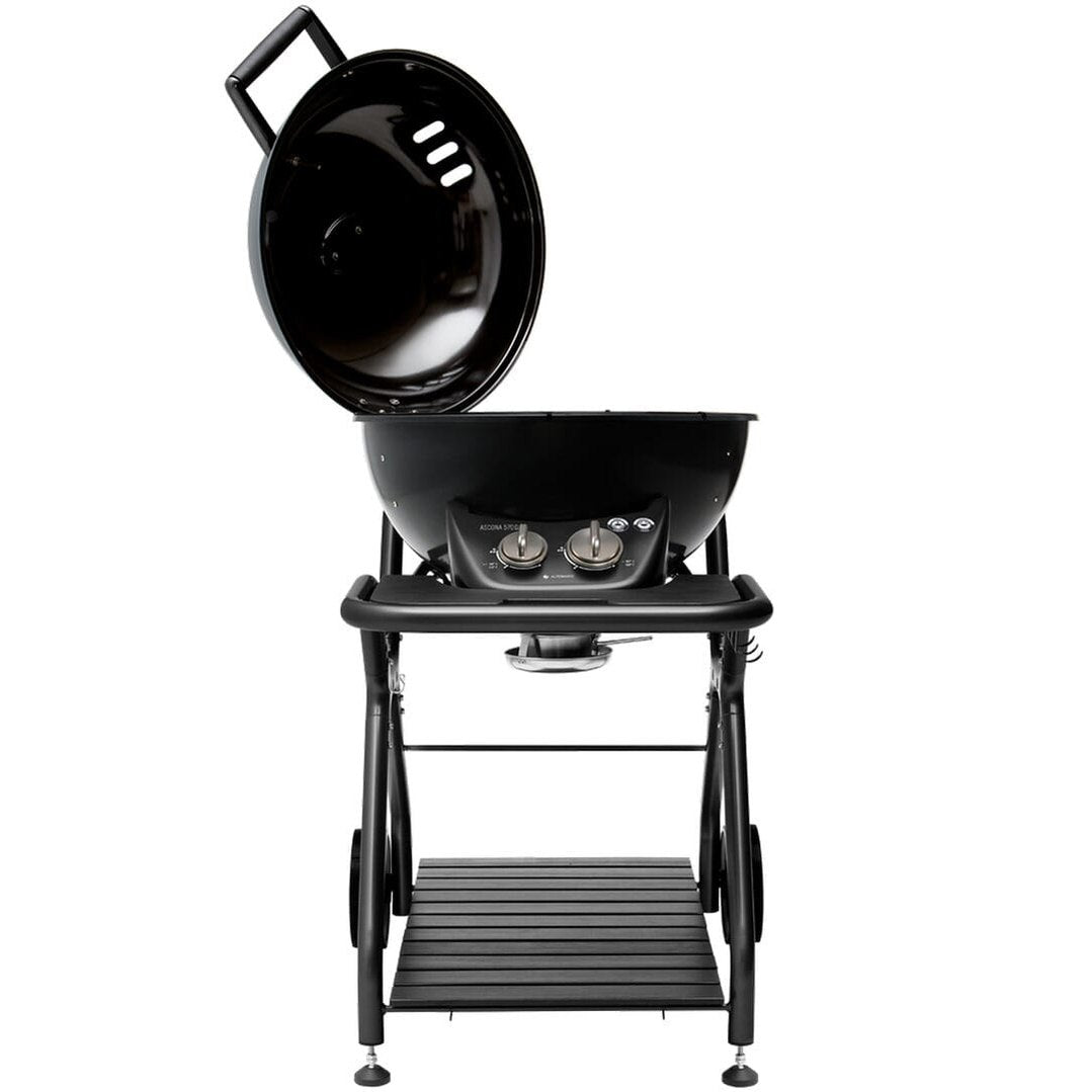 OutdoorChef Ascona 570 G All Black Gas Kettle Grill - 30mbar