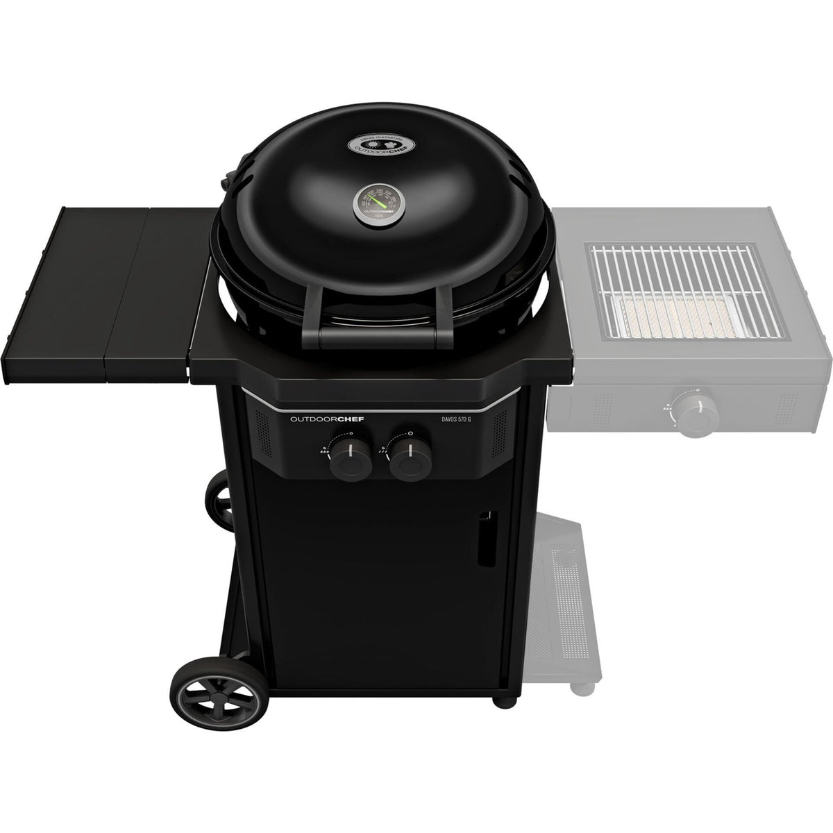 OutdoorChef Davos 570 G Pro Gas Kettle Grill - 30mbar