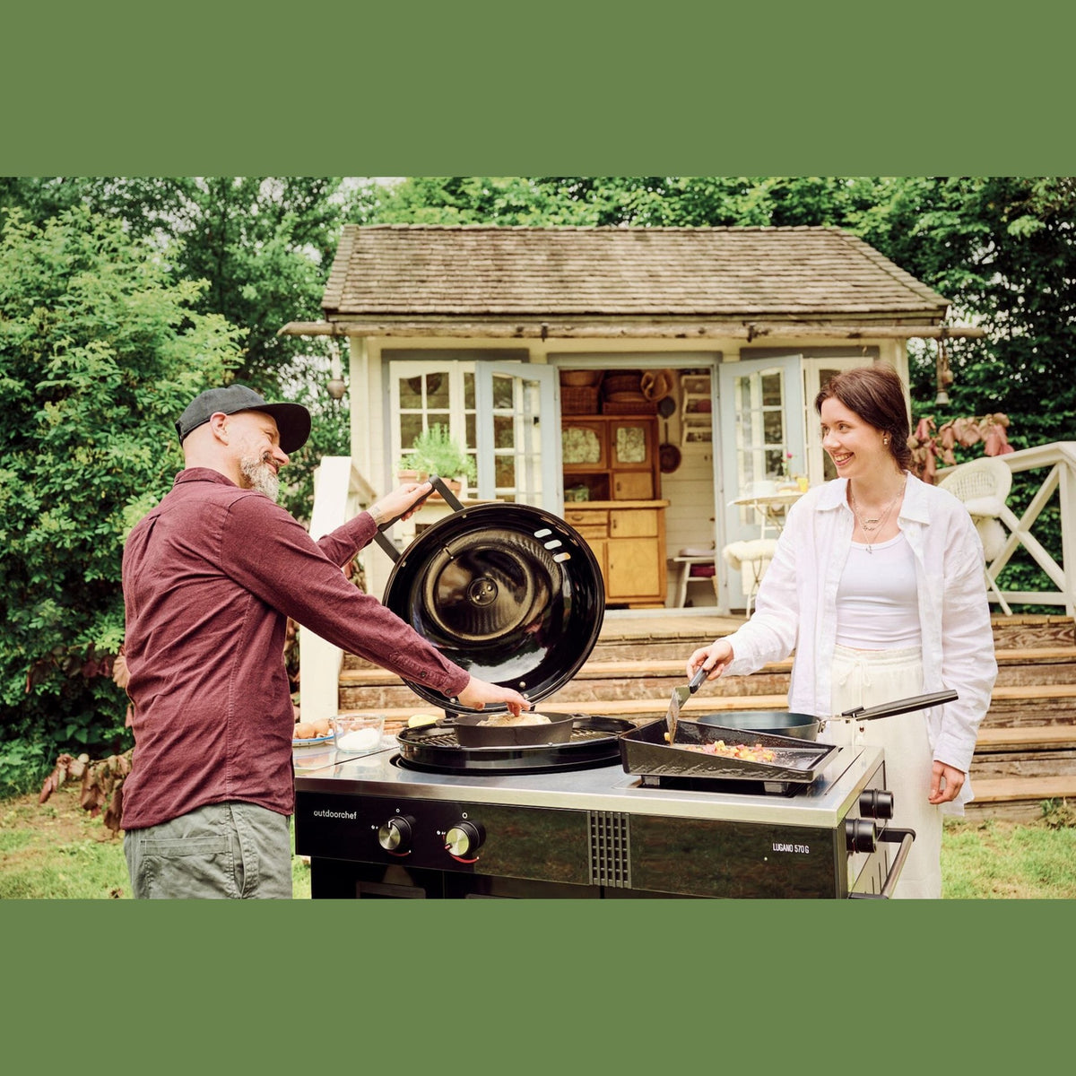 OutdoorChef Lugano 570 G EVO II Gas Kettle Grill - 30mbar