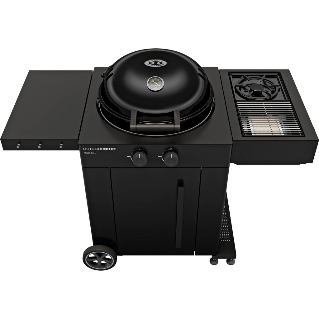 OutdoorChef Arosa 570 G EVO Plus Gas Kettle Grill - Black 30mbar