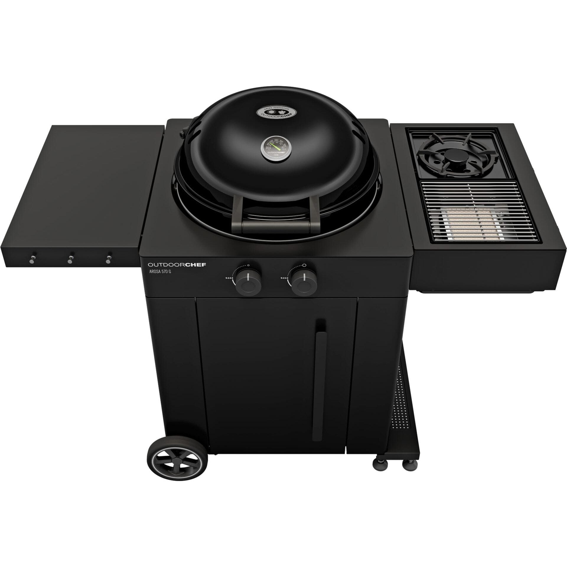 OutdoorChef - AROSA 570 G EVO PLUS BLACK 30MBAR