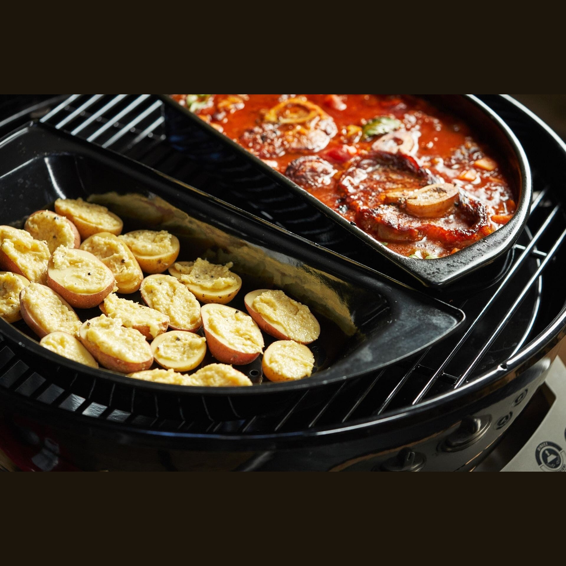 OutdoorChef Half-Moon Cooking Set - 2-Piece