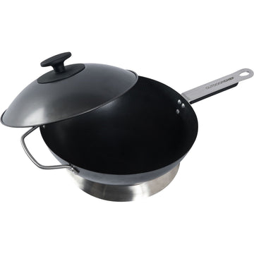 OutdoorChef Barbecue Wok - Cast Iron