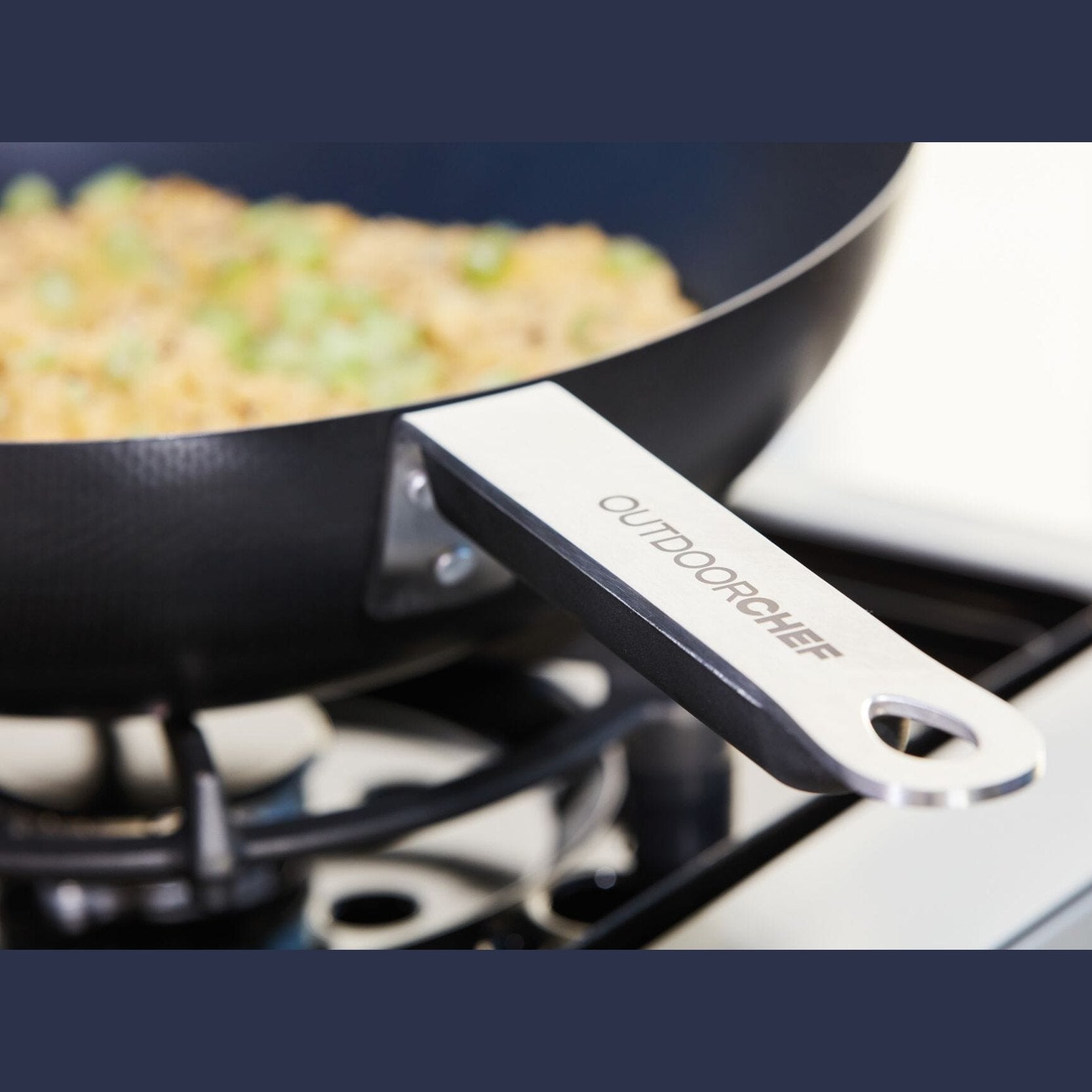OutdoorChef Barbecue Wok - Cast Iron