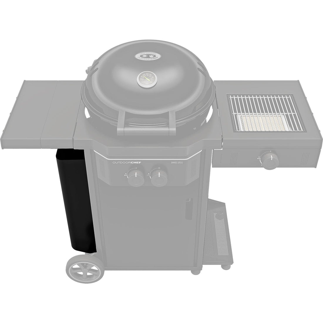 OutdoorChef 11KG Gas Bottle Kit for Davos Kettle Grill