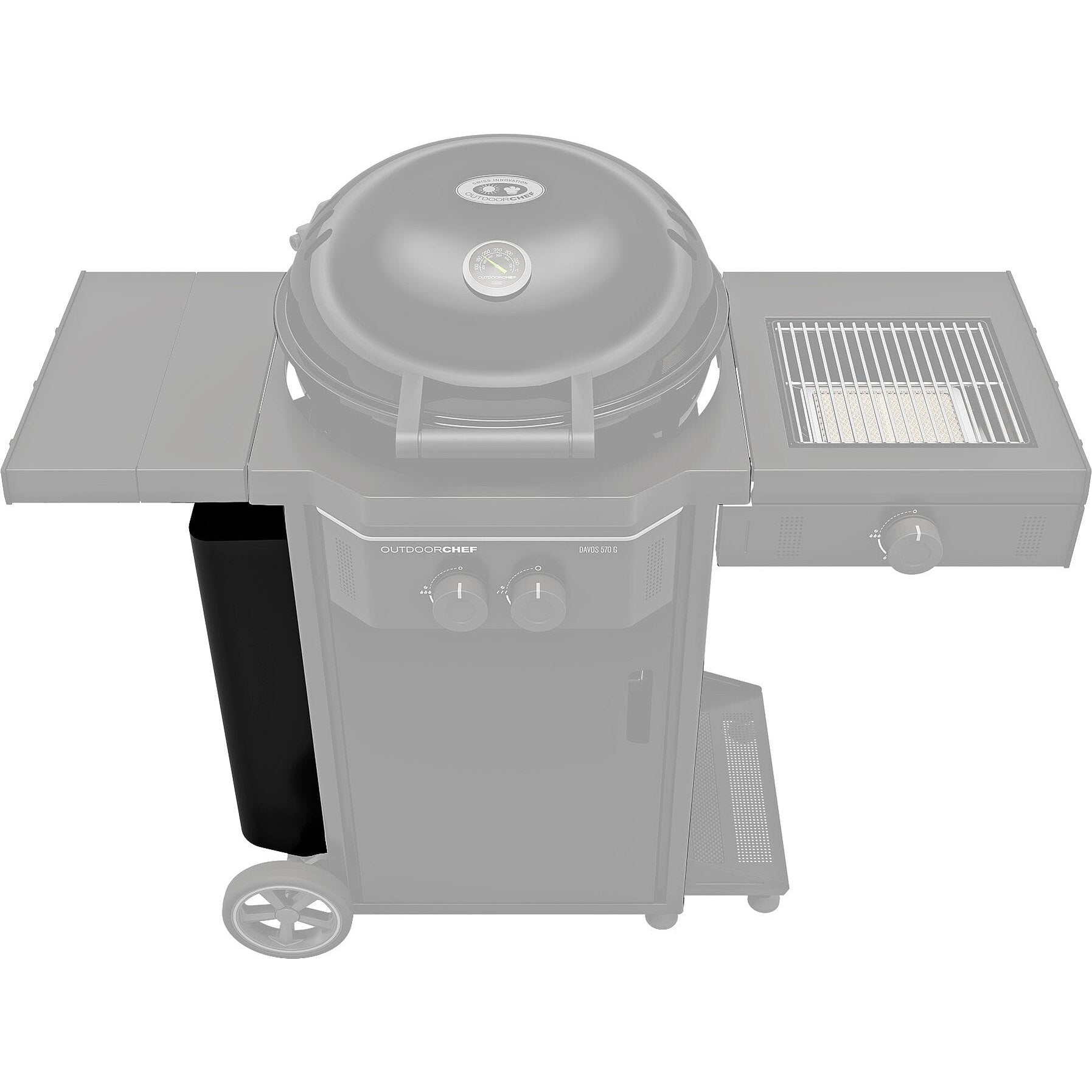 OutdoorChef 11KG Gas Bottle Kit for Davos Kettle Grill