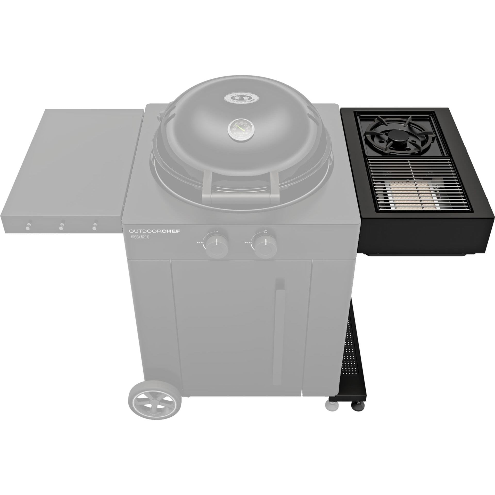 OutdoorChef Blazing/Cooking Zone Gas Burner Black