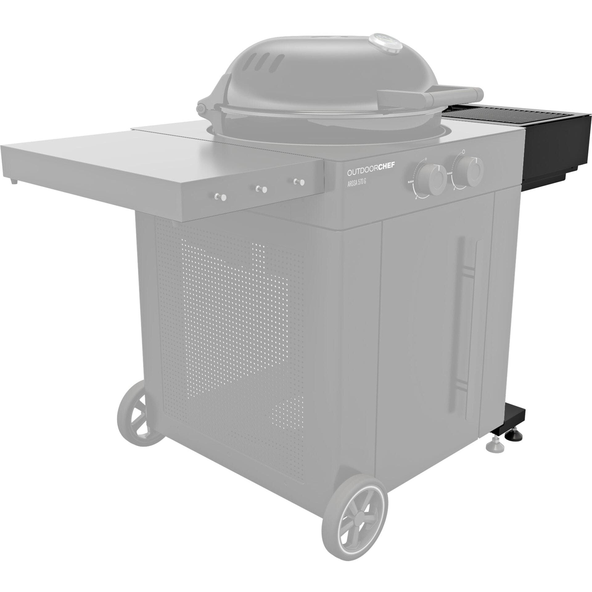OutdoorChef Blazing/Cooking Zone Gas Burner Black