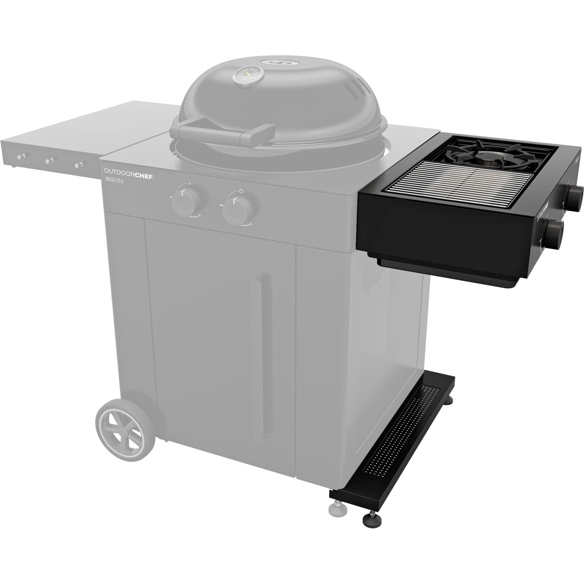 OutdoorChef Blazing/Cooking Zone Gas Burner Black