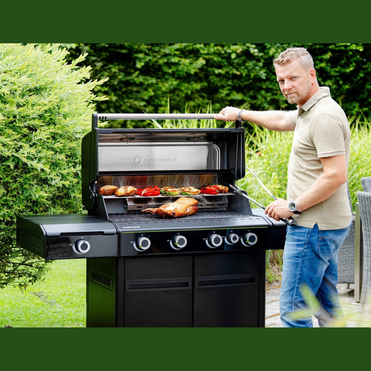 OutdoorChef Gas Station Heat X-445 RB - 30mbar